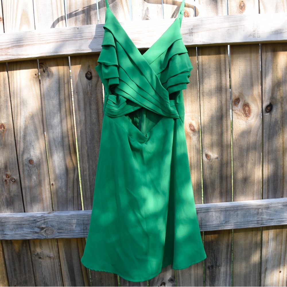 Green dress